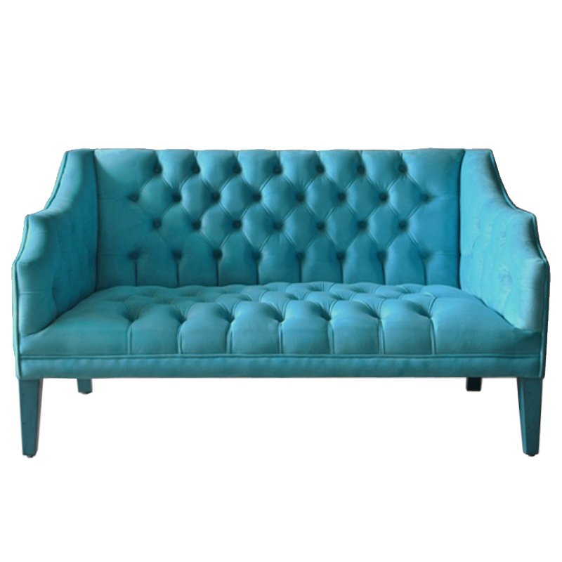 Диван Morton Capitone Sofa Диван бирюзовая шерсть Бирюзовый Диван Morton Capitone Sofa Диван бирюзовая шерсть Бирюзовый в Орле | Loft Concept