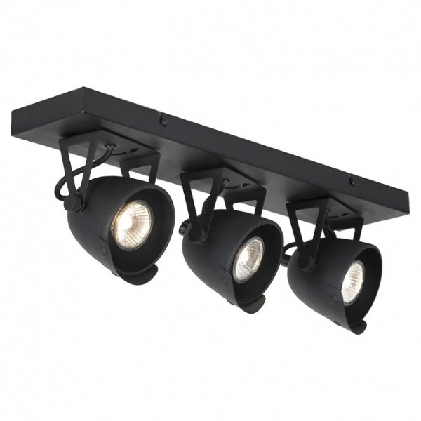 Спот Eye Spot Black 3 line Черный Спот Eye Spot Black 3 line Черный в Орле | Loft Concept