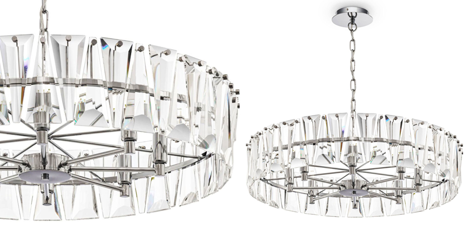 Люстра Ruby Crystal Chandelier Chrome 75 Люстра Ruby Crystal Chandelier Chrome 75 - Loft-Concept в Орле