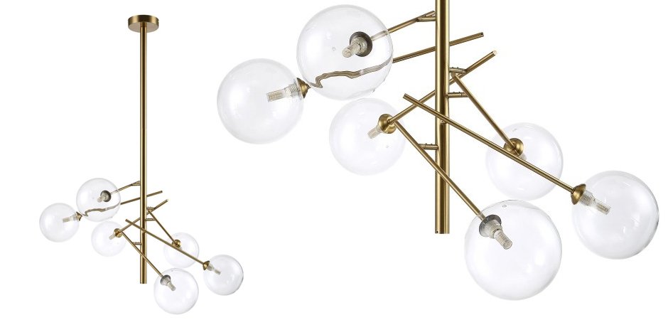 Люстра Gallotti & Radice Straight 6 Люстра Gallotti & Radice Straight 6 - Loft-Concept в Орле