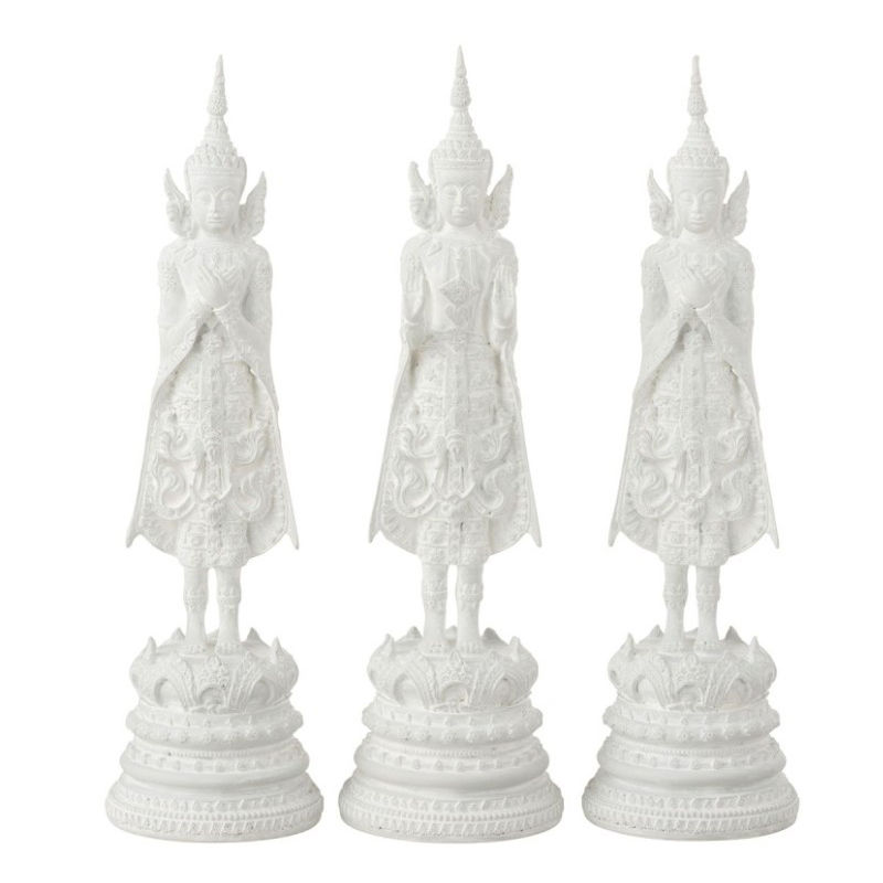 Статуэтка Buddha 3x Белый Статуэтка Buddha 3x Белый в Орле | Loft Concept