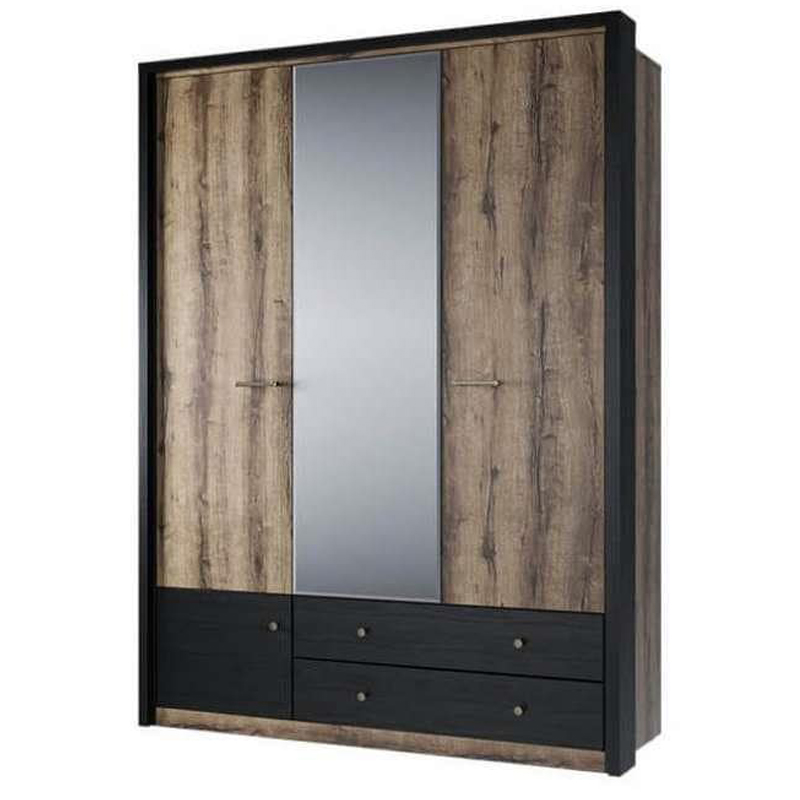 Шкаф Frederick Wardrobe Дуб темный в Орле | Loft Concept 