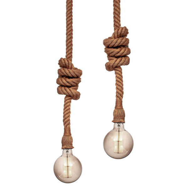 Подвесной светильник Marine Rope Knot Подвесной светильник Marine Rope Knot в Орле | Loft Concept