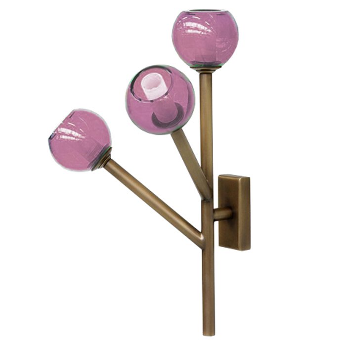 Бра Last Night Wall Lamp Pink Латунь Розовый (Rose) Бра Last Night Wall Lamp Pink Латунь Розовый (Rose) в Орле | Loft Concept