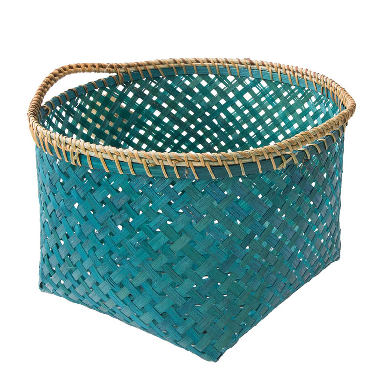 Корзина Wicker Bamboo Изумрудный Корзина Wicker Bamboo Изумрудный в Орле | Loft Concept