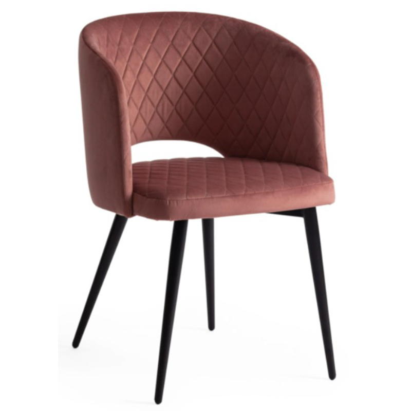 Стул Janice Coral Chair Коралловый Черный Стул Janice Coral Chair Коралловый Черный в Орле | Loft Concept