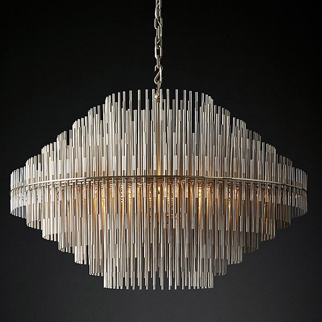 Люстра Restoration Hardware Emile Round Chandelier Chrome Латунь Античная полированная Прозрачный Оловянный Люстра Restoration Hardware Emile Round Chandelier Chrome Латунь Античная полированная Прозрачный Оловянный в Орле | Loft Concept
