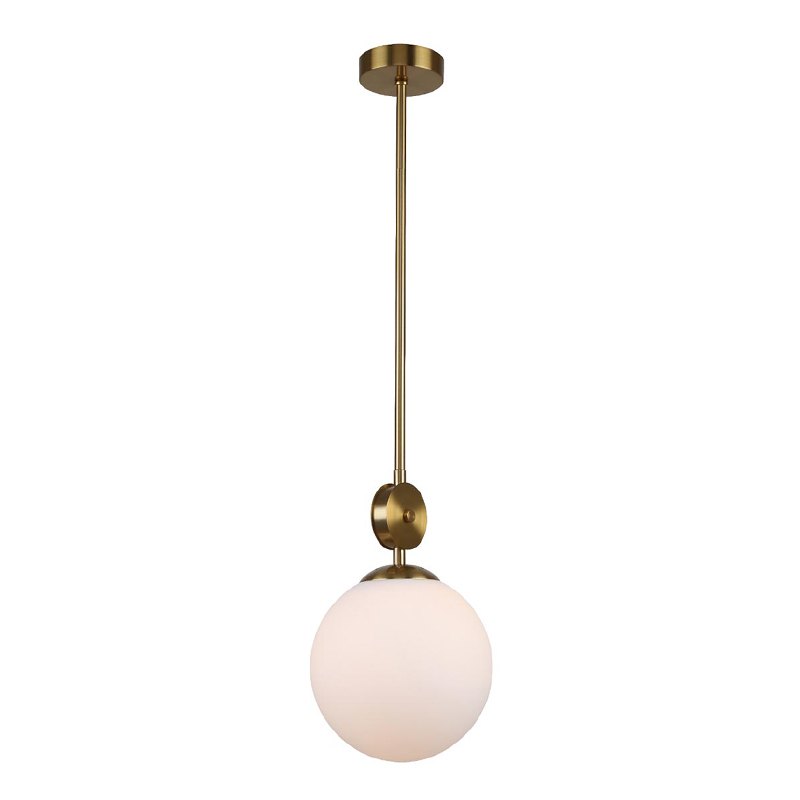 Подвесной светильник Kyran Bronze Hanging Lamp Бронза Белый Подвесной светильник Kyran Bronze Hanging Lamp Бронза Белый в Орле | Loft Concept