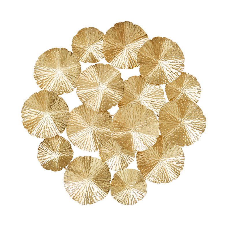 Арт-объект на стену Metal Circles Gold ART Золотой Арт-объект на стену Metal Circles Gold ART Золотой в Орле | Loft Concept