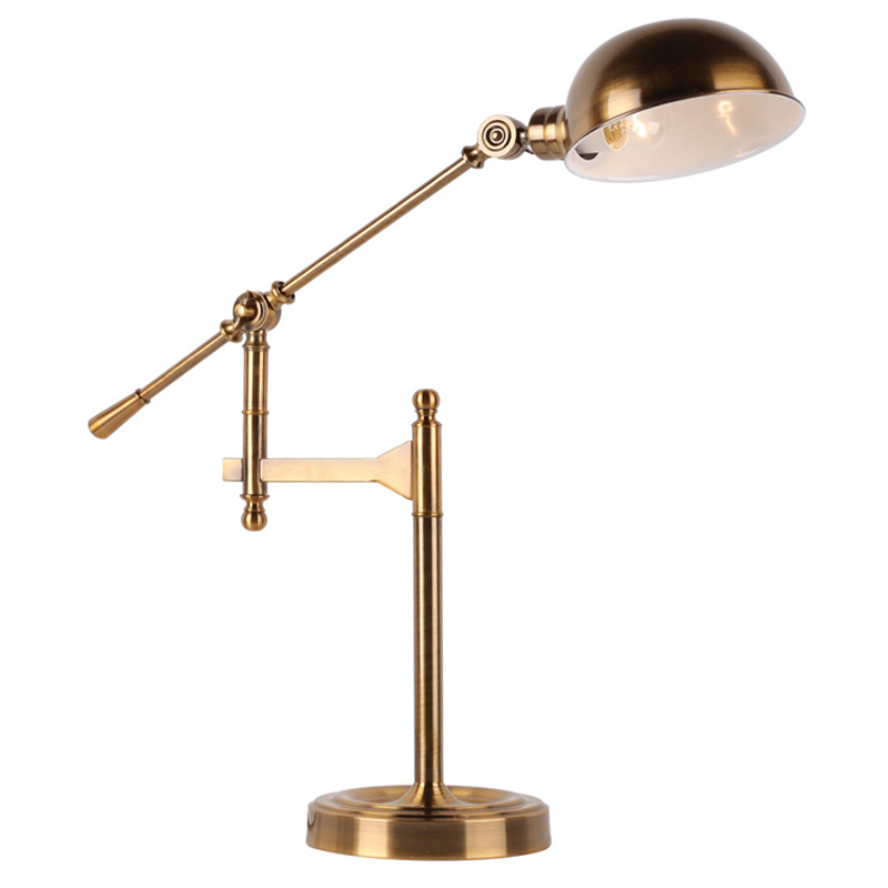 Настольная лампа Mobile Lamp Латунь в Орле | Loft Concept 
