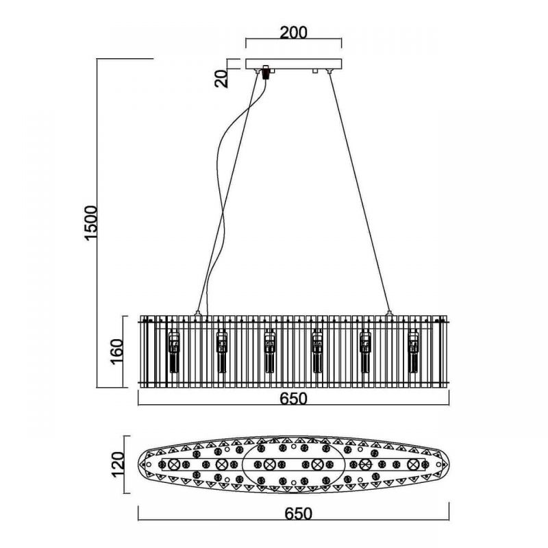 Люстра Board Chandelier Люстра Board Chandelier в Орле