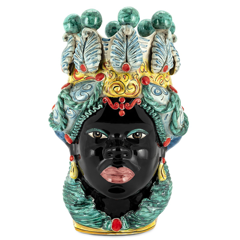 Ваза VASE MORO LADY BIG TRAD. II Мульти Ваза VASE MORO LADY BIG TRAD. II Мульти в Орле | Loft Concept