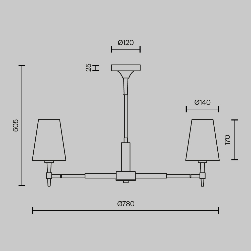 Потолочный светильник Zaragoza Е14 в Орле