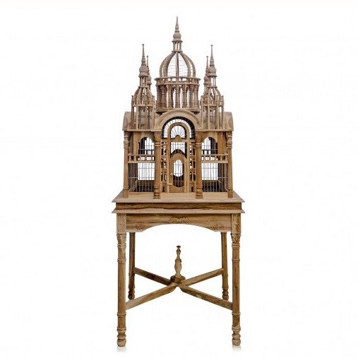 Клетка для птиц дворец BIRD CAGE LARGE BIRD CAGE Коричневый Клетка для птиц дворец BIRD CAGE LARGE BIRD CAGE Коричневый в Орле | Loft Concept