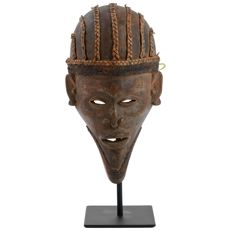 Маска African Mask Oluwoseun Коричневый Черный в Орле | Loft Concept 