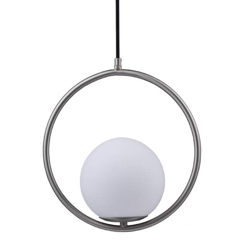 Подвесной светильник B.LUX C Ball circle nickel Белый Никель Подвесной светильник B.LUX C Ball circle nickel Белый Никель в Орле | Loft Concept