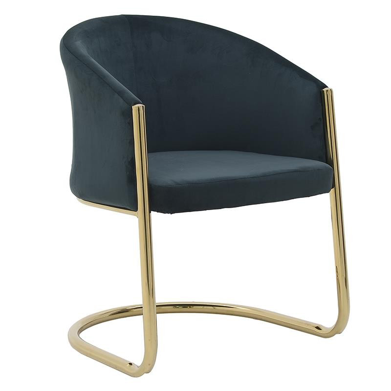 Стул Imelda Chair Gray Серый Глянцевое золото Стул Imelda Chair Gray Серый Глянцевое золото в Орле | Loft Concept