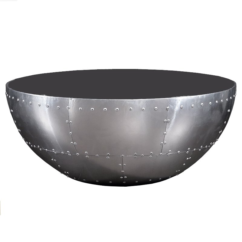 Кофейный стол Aviator spitfire coffee table Алюминий Кофейный стол Aviator spitfire coffee table Алюминий в Орле | Loft Concept