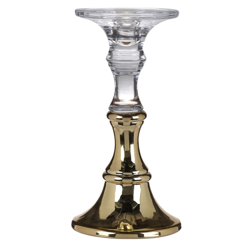 Подсвечник Eugenie Candlestick 24 Глянцевое золото Подсвечник Eugenie Candlestick 24 Глянцевое золото в Орле | Loft Concept