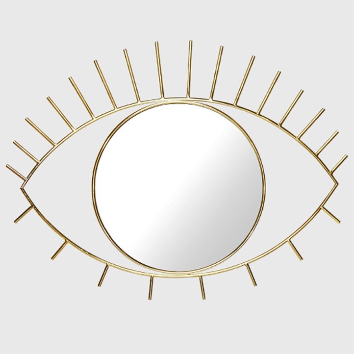 Зеркало Eye mirror Глянцевое золото Зеркало Eye mirror Глянцевое золото в Орле | Loft Concept