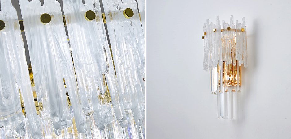 Бра Murano Glass ICE Бра Murano Glass ICE - Loft-Concept в Орле