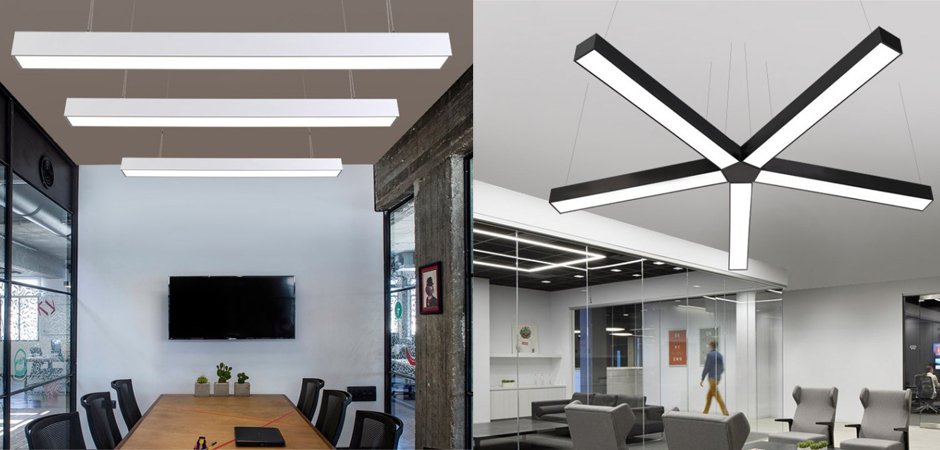 Люстра Led line pendant lamp Люстра Led line pendant lamp - Loft-Concept в Орле
