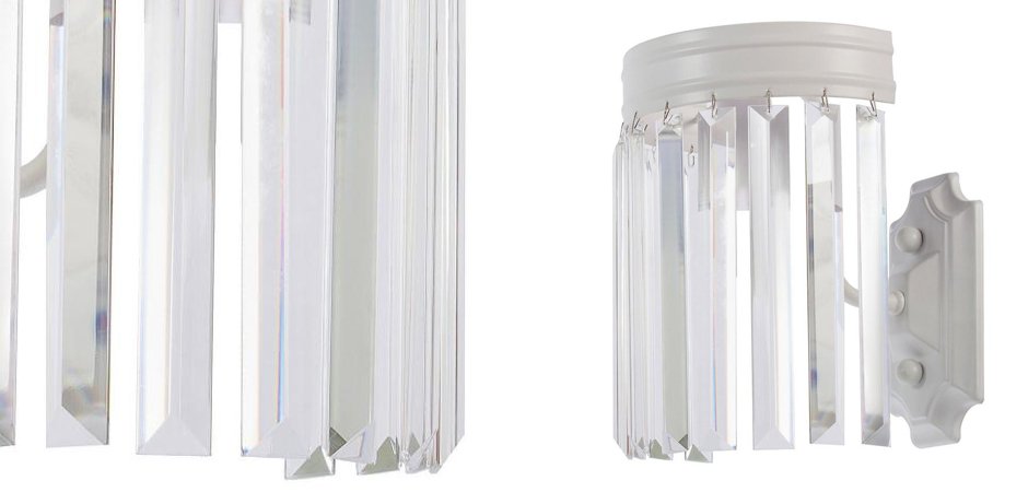 Настенная лампа RH Odeon Clear Glass White Bra Настенная лампа RH Odeon Clear Glass White Bra - Loft-Concept в Орле