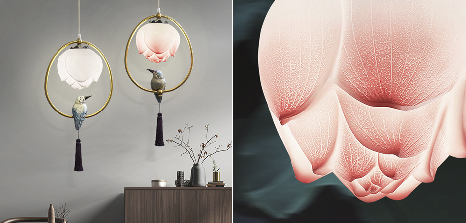 Подвесной светильник Blue Bird with Tassel Подвесной светильник Blue Bird with Tassel - Loft-Concept в Орле