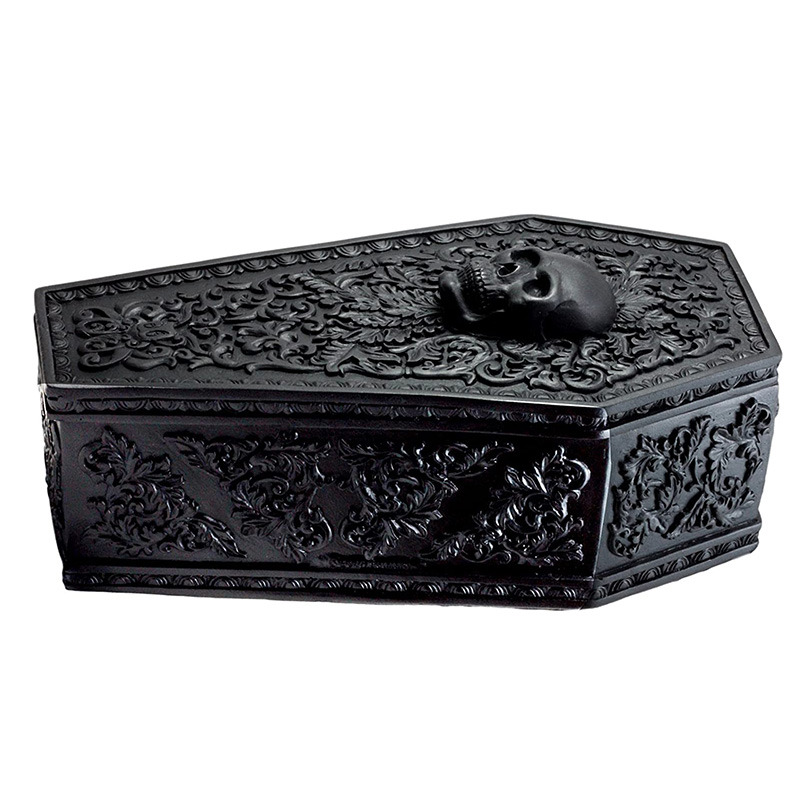 Шкатулка Gothic Coffin Черный Красный Шкатулка Gothic Coffin Черный Красный в Орле | Loft Concept