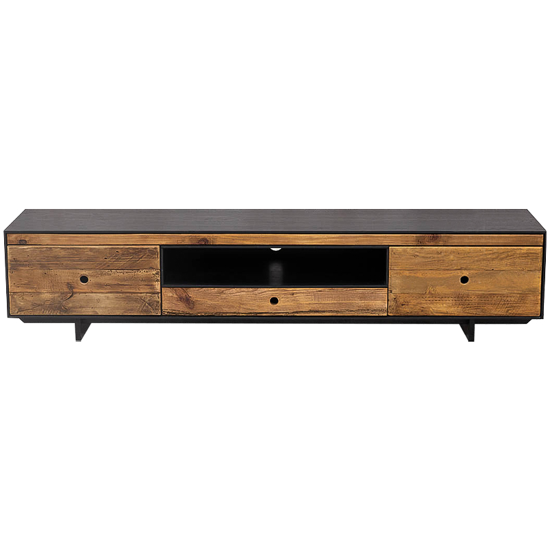 TV-тумба деревянная Russell TV Stand Древесина Коричневый TV-тумба деревянная Russell TV Stand Древесина Коричневый в Орле | Loft Concept