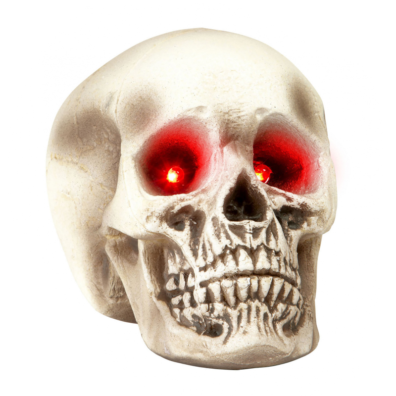 Аксессуар HALLOWEEN Skull Red Eyes Серый Аксессуар HALLOWEEN Skull Red Eyes Серый в Орле | Loft Concept
