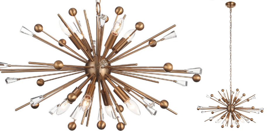 Люстра Спутник GIANT SPUTNIK Chandelier Copper Люстра Спутник GIANT SPUTNIK Chandelier Copper - Loft-Concept в Орле
