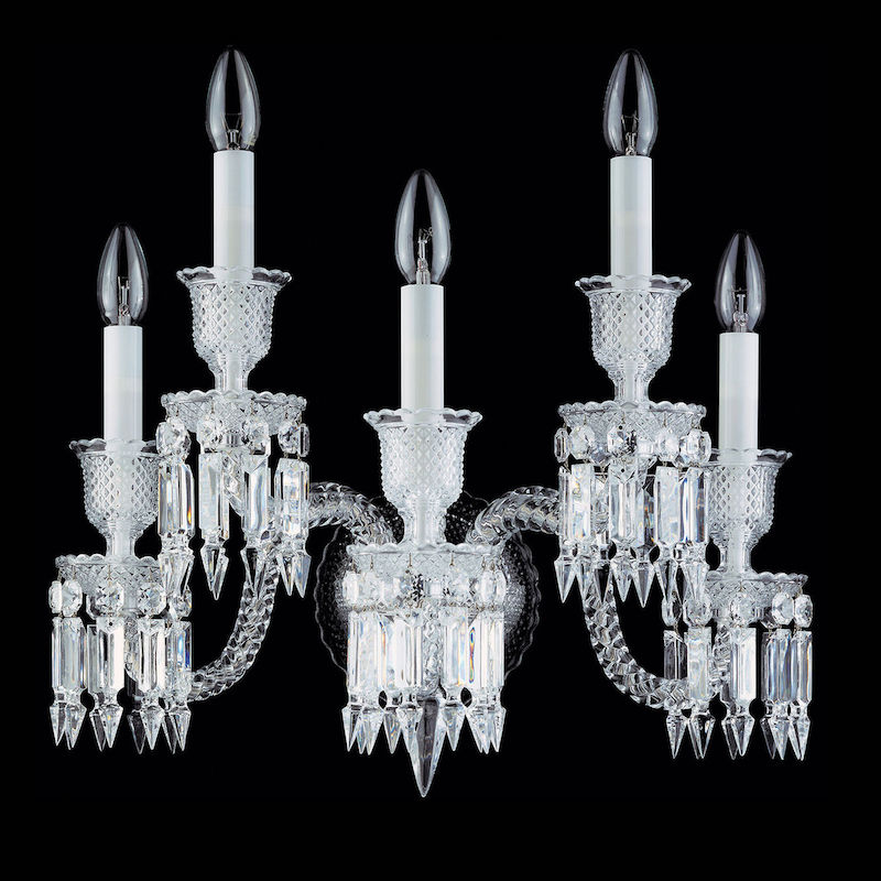Бра BACCARAT Solstice Comete Wall Lamp 5 Прозрачное Стекло Бра BACCARAT Solstice Comete Wall Lamp 5 Прозрачное Стекло в Орле | Loft Concept