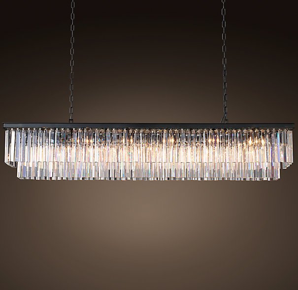 Люстра RH 1920s Odeon Clear Glass Fringe Black iron 150 Черный Люстра RH 1920s Odeon Clear Glass Fringe Black iron 150 Черный в Орле | Loft Concept