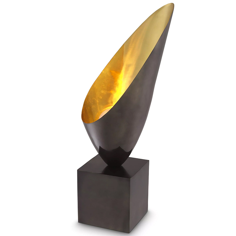 Настольная лампа Eichholtz Table Lamp Grotto Черный Золотой Настольная лампа Eichholtz Table Lamp Grotto Черный Золотой в Орле | Loft Concept