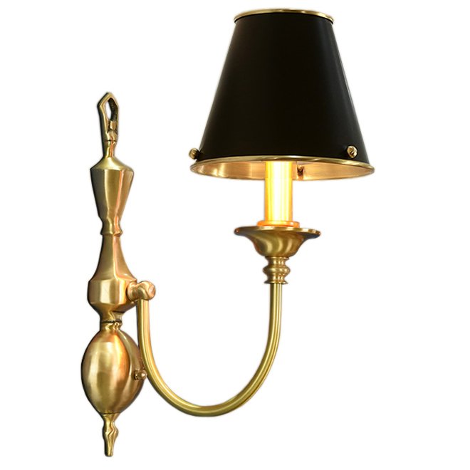 Бра Classic Monograms One Черный Латунь Бра Classic Monograms One Черный Латунь в Орле | Loft Concept