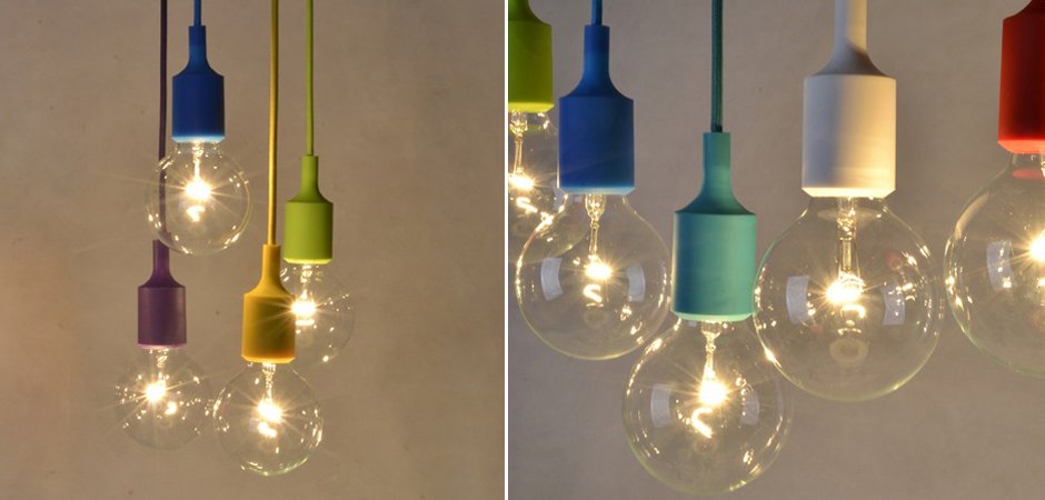 Подвесной светильник Muuto E27 Color Подвесной светильник Muuto E27 Color - Loft-Concept в Орле