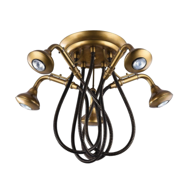 Потолочный светильник Octopus Hose Pendant Потолочный светильник Octopus Hose Pendant в Орле | Loft Concept