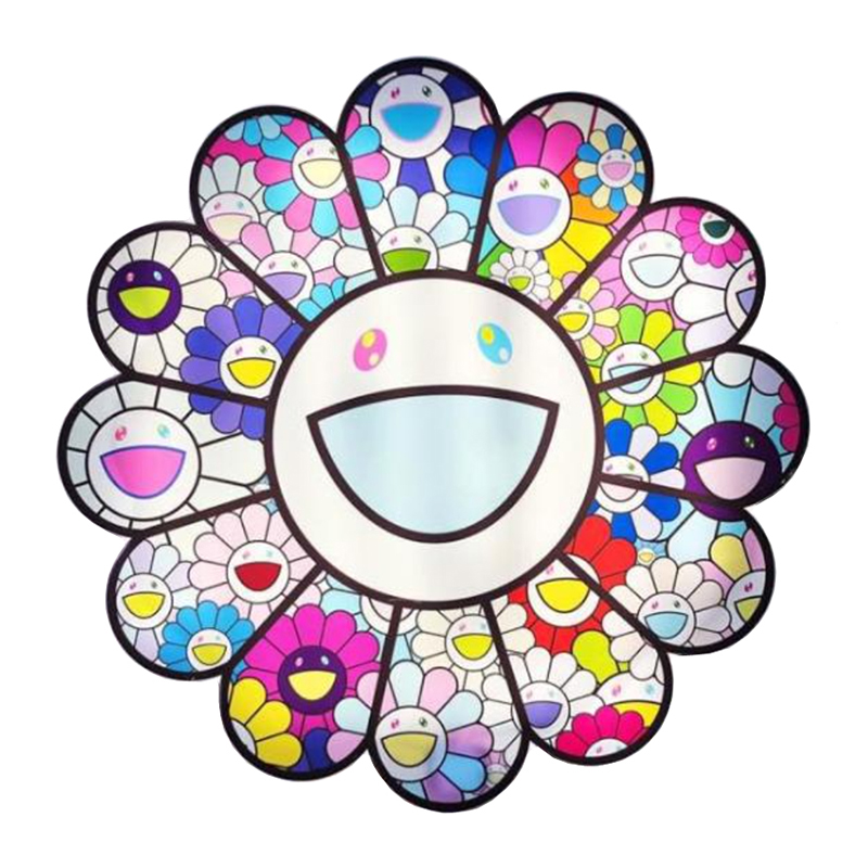 Светильник разноцветный подсолнух Takashi Murakami 2 Мульти в Орле | Loft Concept 