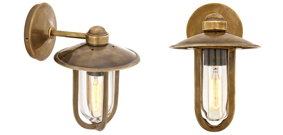 Бра Eichholtz Wall Lamp Seg Harbour Brass Бра Eichholtz Wall Lamp Seg Harbour Brass - Loft-Concept в Орле