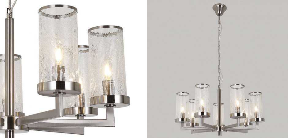 Люстра LIAISON ONE-TIER Chandelier 7 Silver Люстра LIAISON ONE-TIER Chandelier 7 Silver - Loft-Concept в Орле