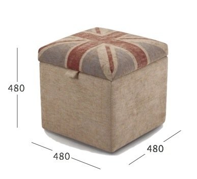 Пуф для хранения Jack Britannia Collection в Орле