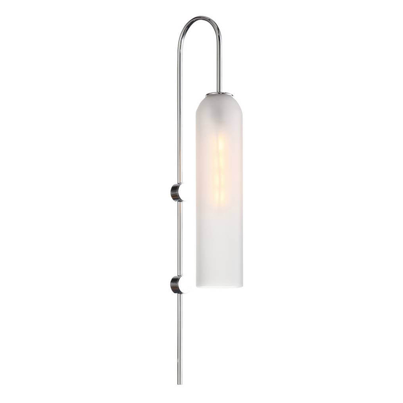 Бра ARTICOLO float Wall Sconce White Белый Хром в Орле | Loft Concept 