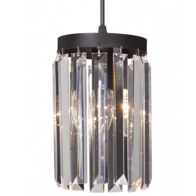 Светильник ODEON CLEAR GLASS Pendant lamp Прозрачное Стекло D 12 Черный матовый Прозрачное Стекло Светильник ODEON CLEAR GLASS Pendant lamp Прозрачное Стекло D 12 Черный матовый Прозрачное Стекло в Орле | Loft Concept