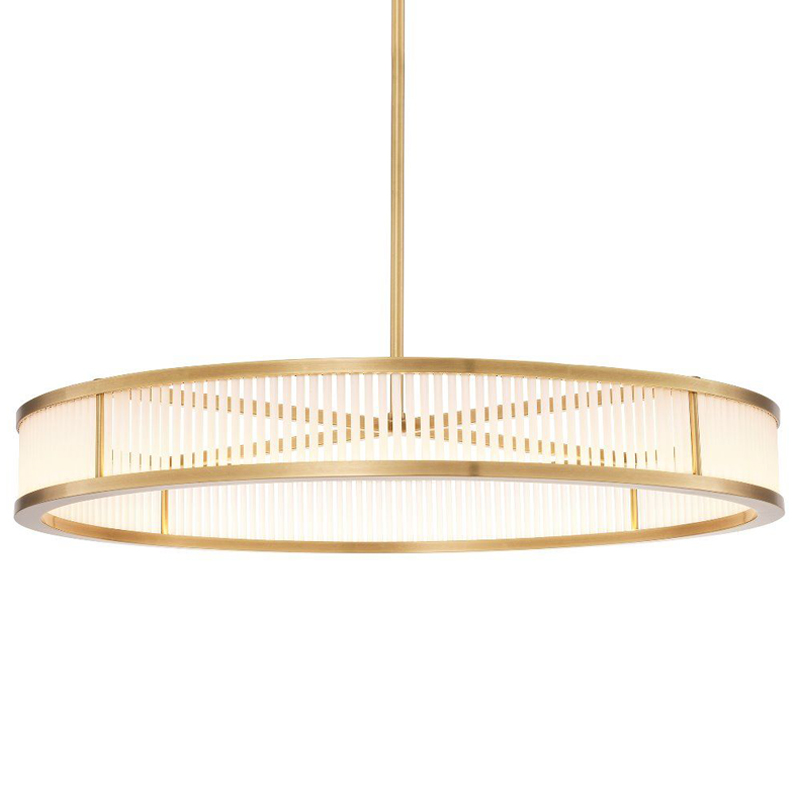 Люстра Eichholtz Chandelier Thibaud L Brass Латунь Античная полированная Белое матовое стекло Люстра Eichholtz Chandelier Thibaud L Brass Латунь Античная полированная Белое матовое стекло в Орле | Loft Concept