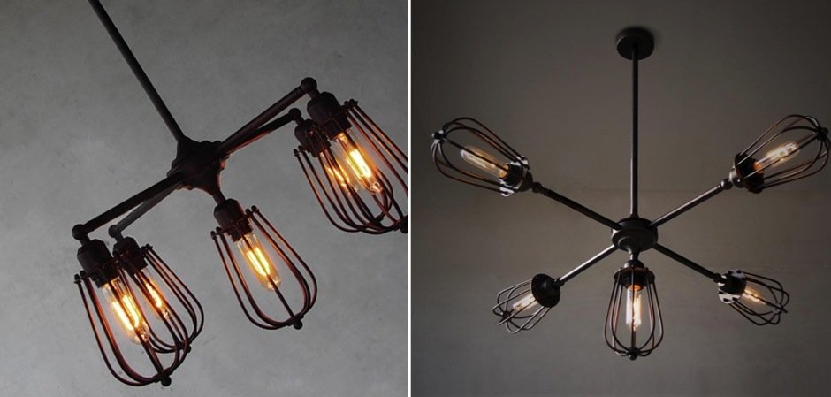 Люстра Loft Marconi Cage Light Люстра Loft Marconi Cage Light - Loft-Concept в Орле