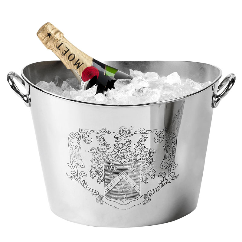 Ведерко для шампанского Eichholtz CHAMPAGNE COOLER MAGGIA Никель Ведерко для шампанского Eichholtz CHAMPAGNE COOLER MAGGIA Никель в Орле | Loft Concept
