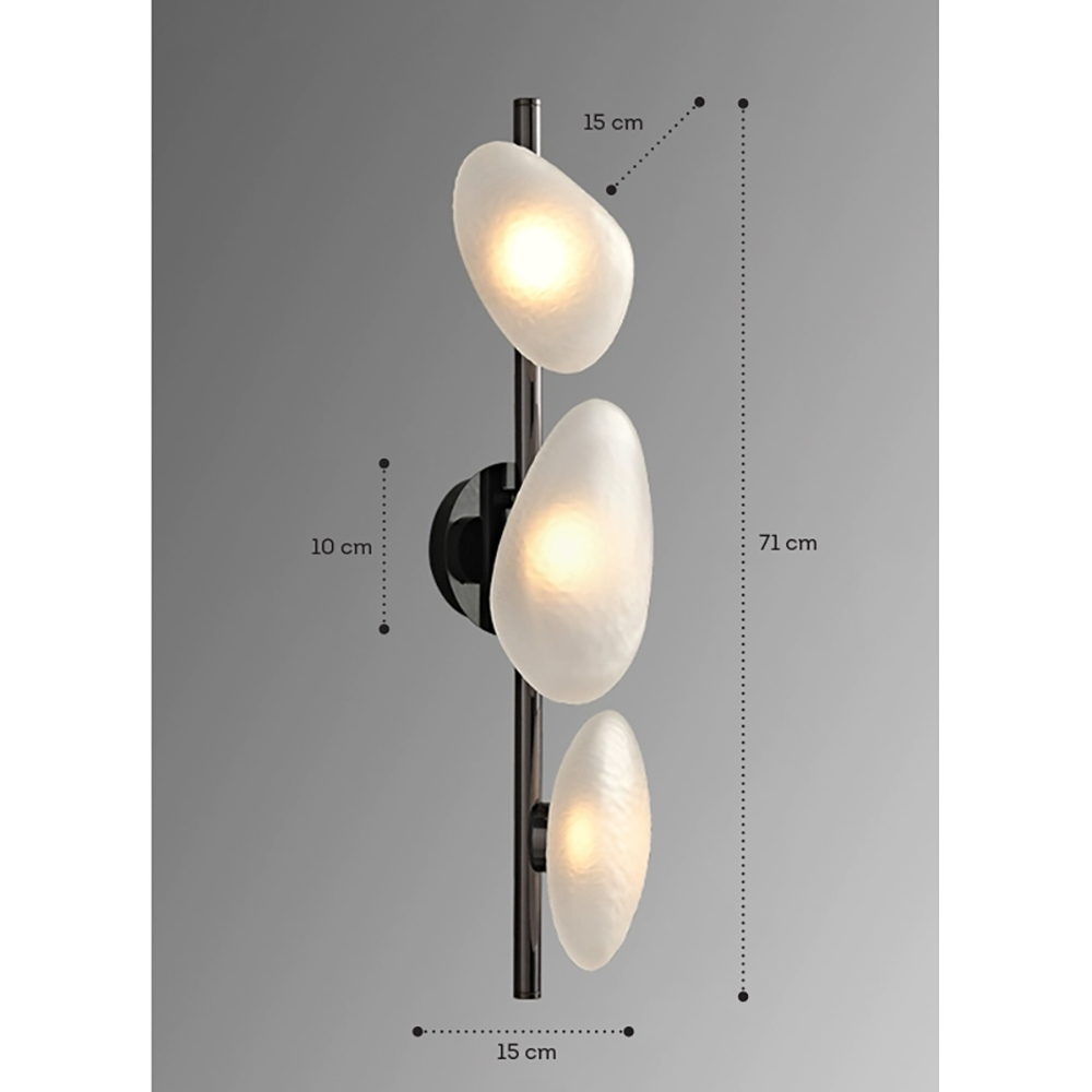 Бра LINDIS FROST LONG WALL 3 лампы Молочное стекло  в Орле