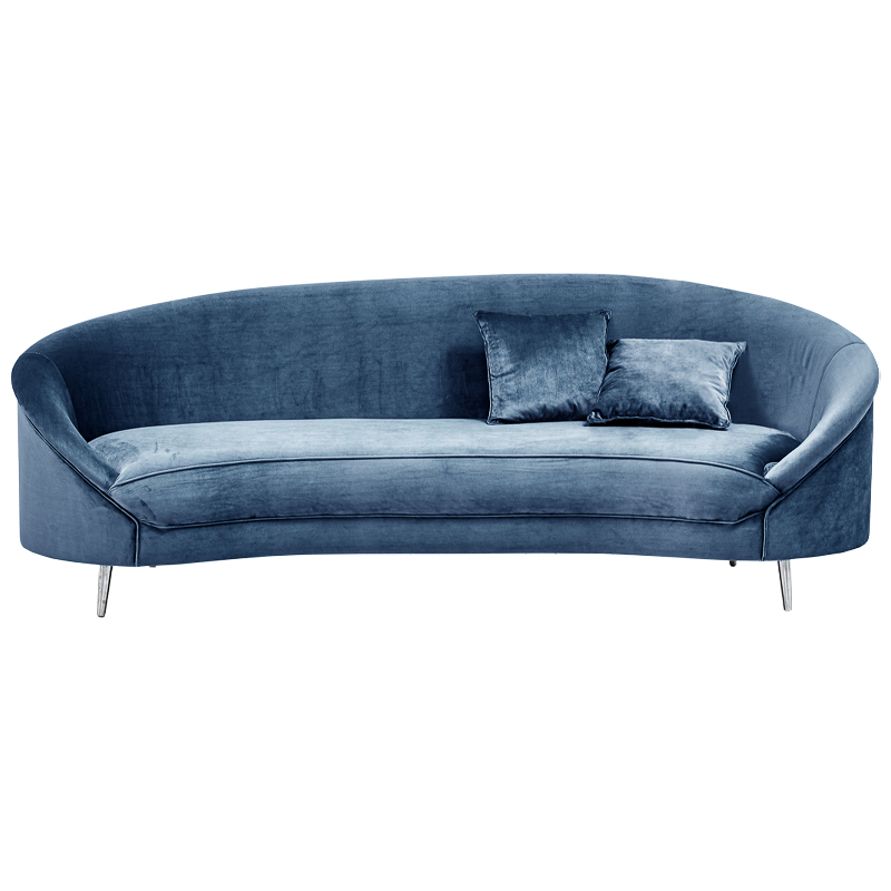 Диван Paulet Sofa blue Серый Хром в Орле | Loft Concept 