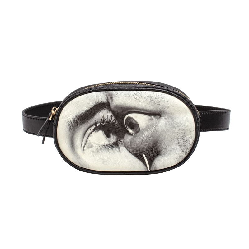 Поясная сумка Seletti Mout eyes Черный Серый Поясная сумка Seletti Mout eyes Черный Серый в Орле | Loft Concept